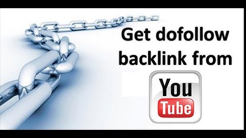 How to Get a Dofollow Backlink from Youtube PR 9