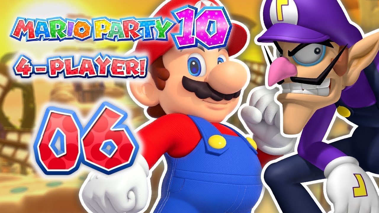 Mario Party 10: Part 6 - Airship Central! (4 Player)