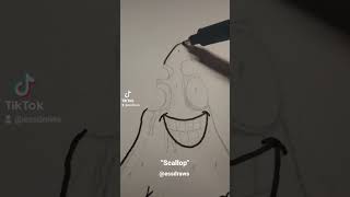 Inktober Day 4: Scallop