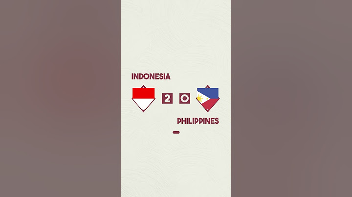 Indonesia Vs Philippines Match Highlight - FIFA World Cup Qualification
