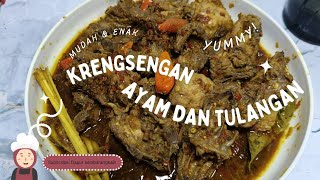 Resep Krengsengan (Ayam) makanan khas Jawatimur