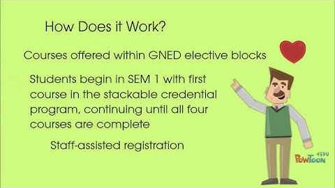 Stackable Credentials
