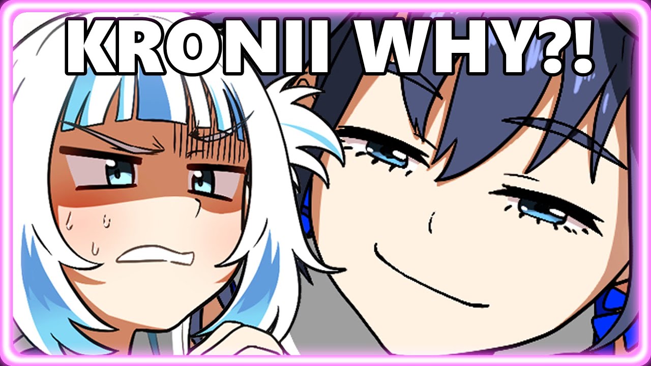*Stream dies* Kronii: NOW'S MY CHANCE!