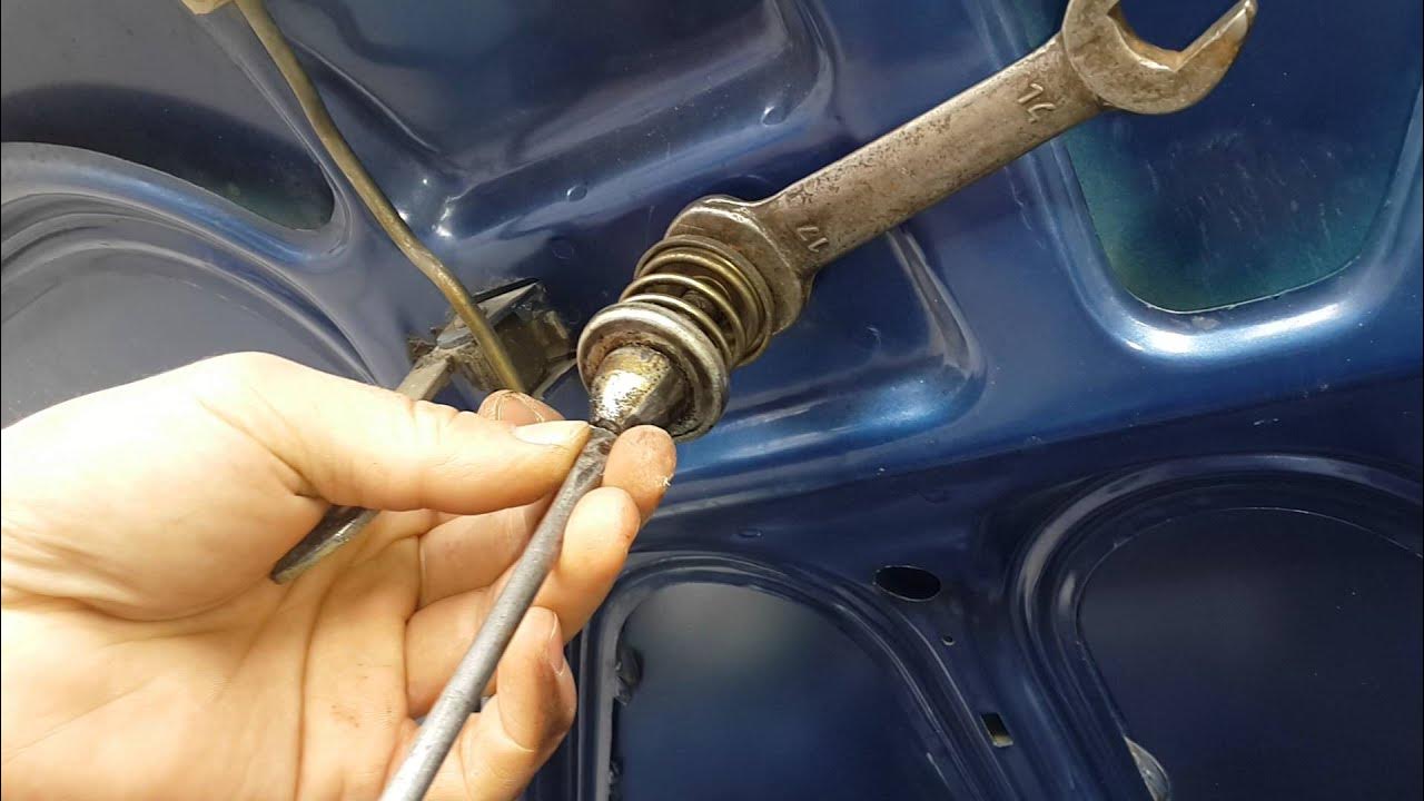 Как снять капот 2114