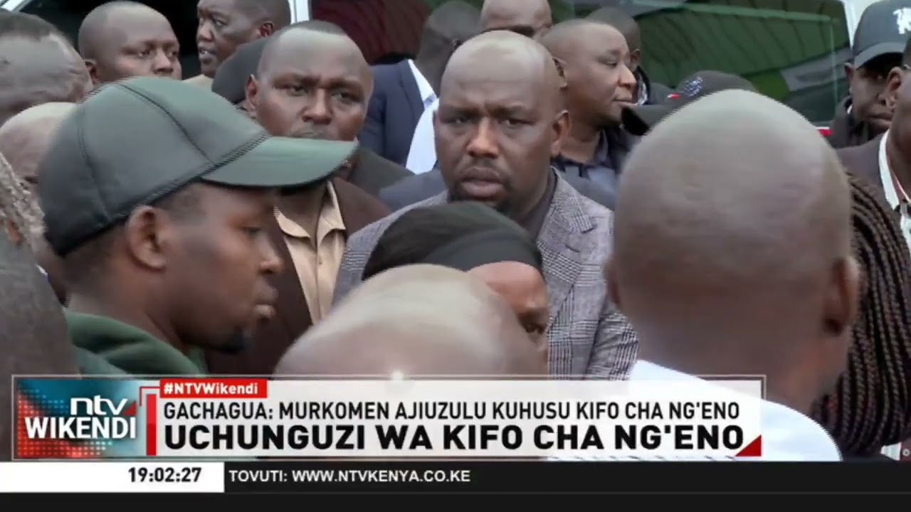 Ригати Гачагуа раскритиковали за раннее объявление о смерти депутата Йоханы Нгено и участие в пол...