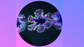 348 Fluid Art Triple Bloom #acrylic #art #fluidartist @kreationsbykristey