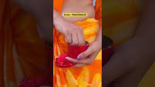 New designer beautiful silver saree pin with 67% discount on instant order #ytshorts #whiteshorts