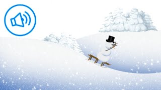 Snowy Hill Snowman - Twitch Alert Optimized For Streamlabs