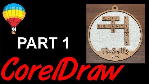 Corel Draw Tips & Tricks Christmas Ornament generator Part 1