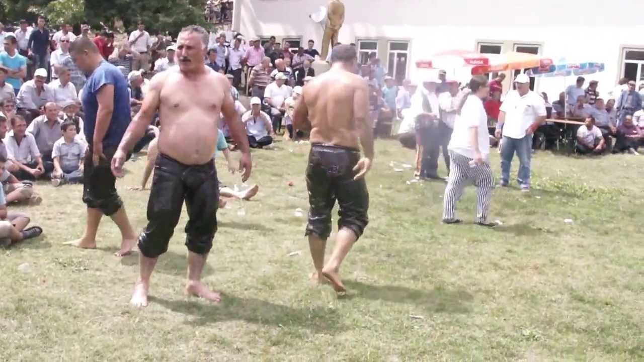 Eğirdir/Bağıllı Köyü karakucak yağlı güreşleri 5 (11.08.2013)