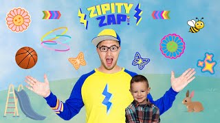 Outdoor Fun with ZIPITY ZAP and Beansy | Spring Fest For Kids | Nature Scavenger Hunt