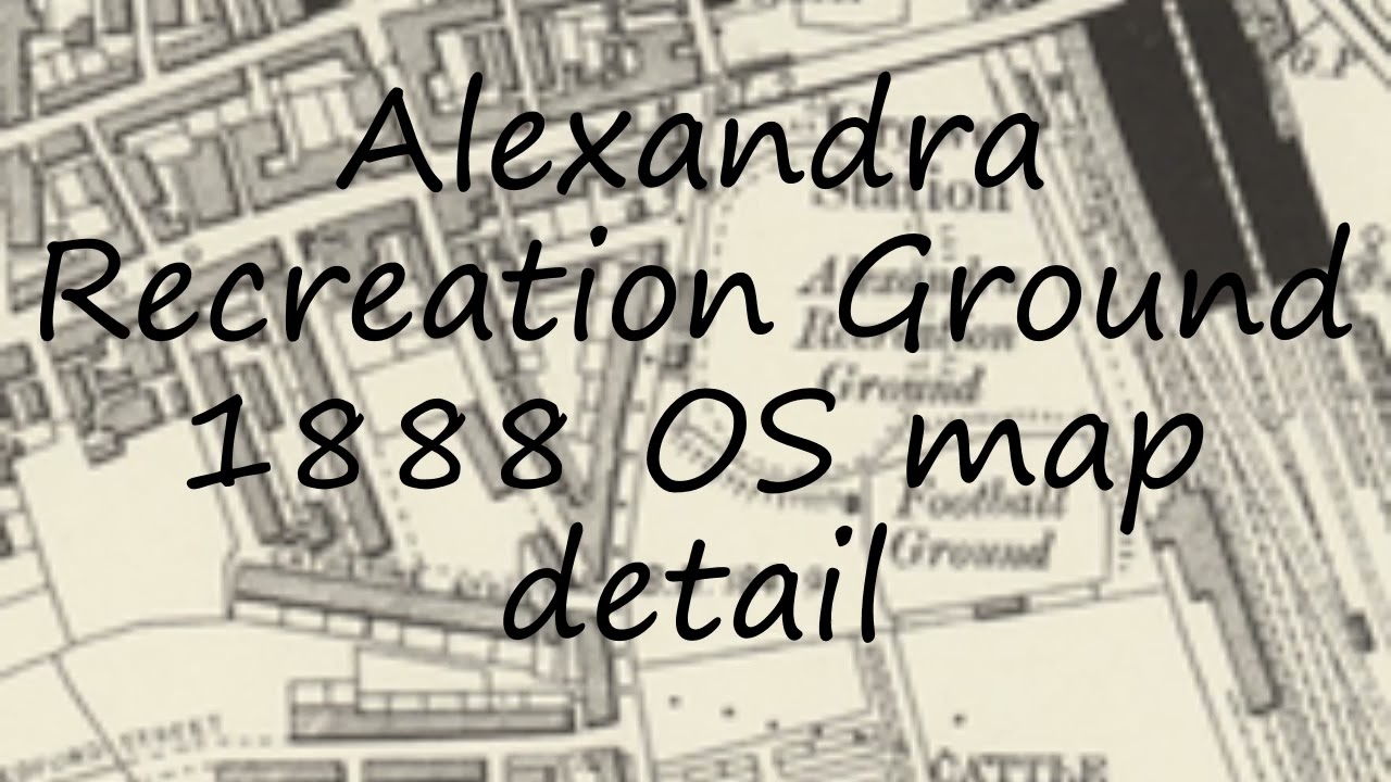 How to pronounce Alexandra Recreation Ground  1888 OS map detail in English?