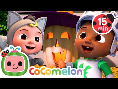 Don't Be Scared!! CoComelon Halloween Singalong | CoComelon | Cars & Truck Videos for Kids