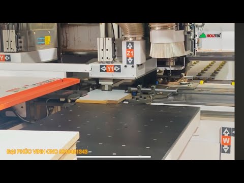 Hy-6SD-M2HA| Máy khoan Cnc 6 mặt thay dao tự chế Holztek 