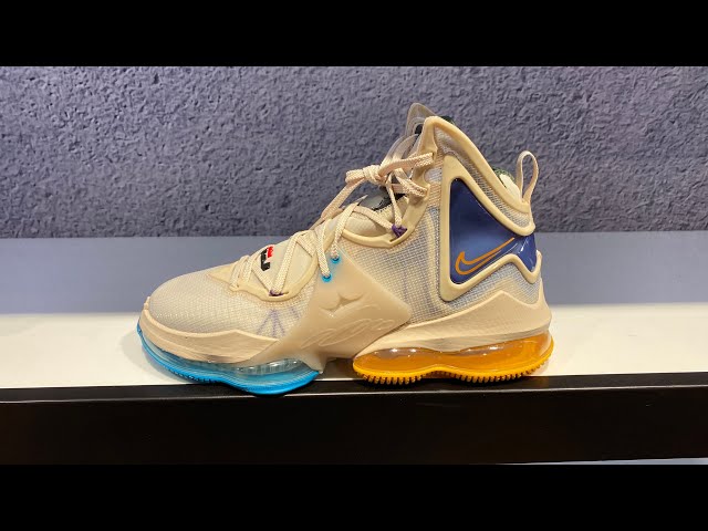 Nike LeBron 19 “Minneapolis Lakers” Men's Basketball Shoes - Style Code:  DC9339-200 