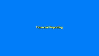 Financial Reporting