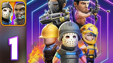 WarFriends Legends PvP Shooter - Walkthrough Gameplay Part 1 - Tutorial (iOS, Android)