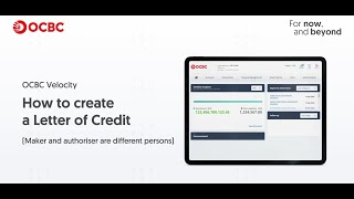 Information How to Create a Letter of Credit (Maker and Authoriser are different persons) News