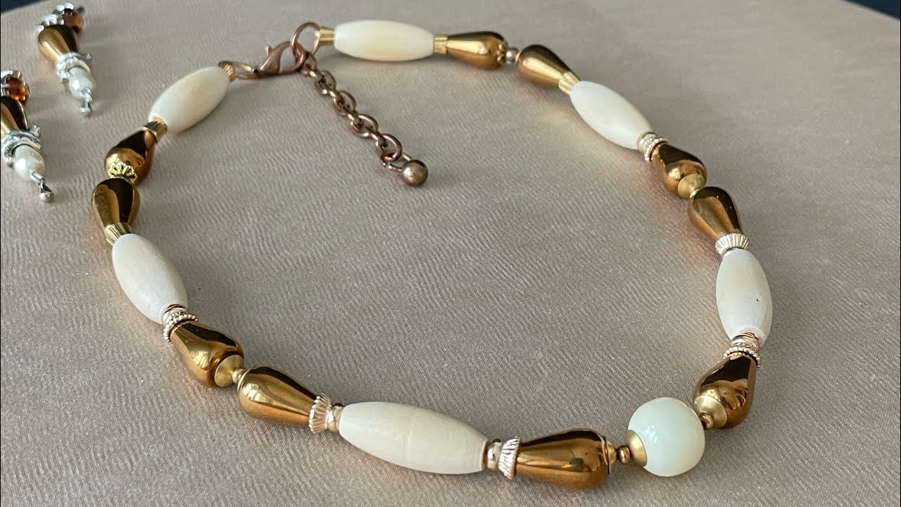 Как выбрать цвет ?!  Два колье в разном цвете ! С подробностями ! #handmade_jewellery