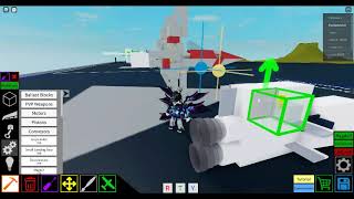 How to make V-wing starfighter in plane crazy