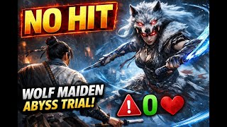 Wolf Maiden No Hit Abyss Trial Glitch Run (None-Leaderboard Timing)