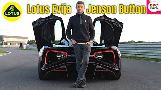 Athlete Statistics Lotus Evija All Electric Hypercar With Jenson Button