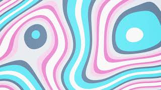 Abstract Background Video Loop - Colorful Blue White VJ Loop - Motion Background Graphics 4k