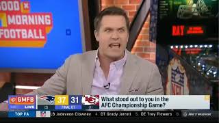 What stood out to you in the AFC Championship Game   Good Morning Football