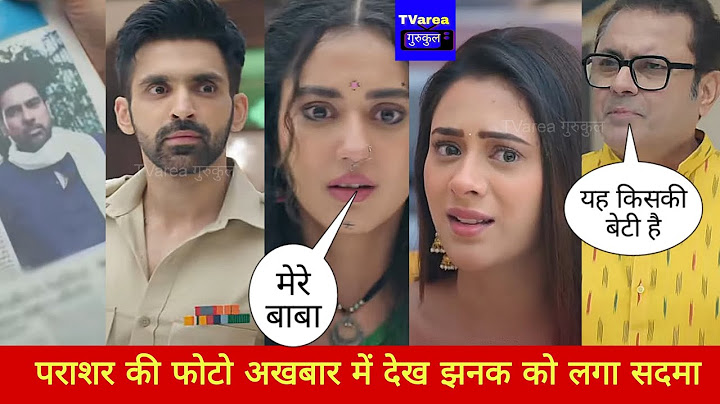 Jhanak gets shocked after seeing Parashar’s photo in the newspaper |08 July 2025 |Jhanak|Upcoming Twist|#jhanak