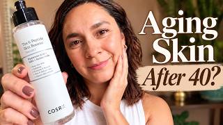 Why this PEPTIDE skin booster works perfect for my almost 50 year old skin
