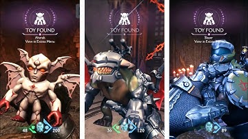 DOOM: The Dark Ages - All Toys Pick-up Animations (4K60FPS)