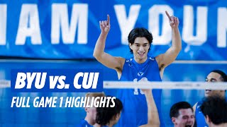 BYU vs Concordia Irvine | Full Game Highlights | BYU Men’s Volleyball