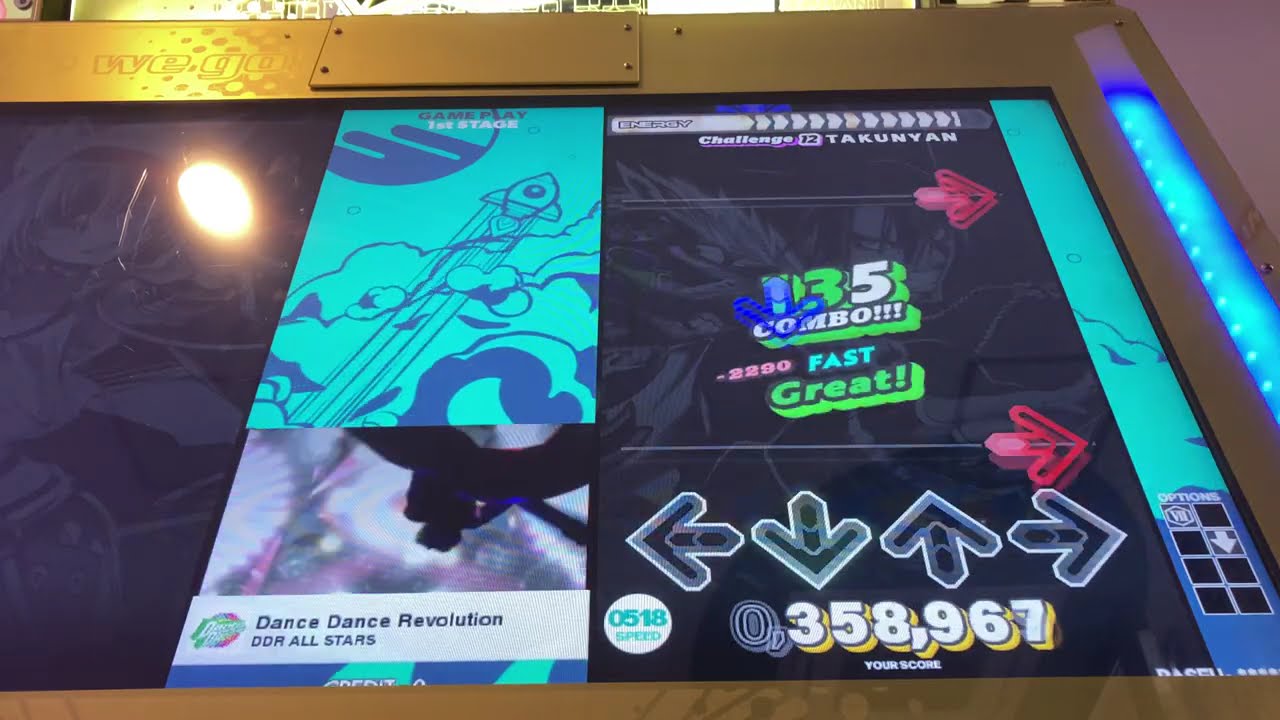 DDR WORLD】Dance Dance Revolution【CHALLENGE】 - YouTube