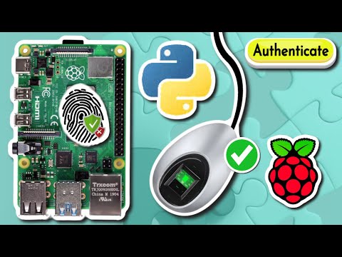 Raspberry Pi Biometric Python DEMO using ARATEK A600 Finger Scanner - PART 2 for User Authentication