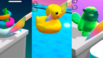 ASMR Slicing - All Levels Gameplay Walkthrough Android/IOS and Guide Level 6-9