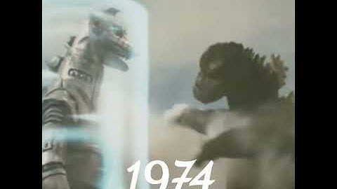 EVOLUTION OF MECHAGODZILLA VS GODZILLA | #Shorts #MechagodzillaVsGodzilla