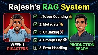 RAG System: 5 Critical Mistakes Every Developer Makes | Production-Ready RAG Tutorial 🔴🔧 #aitelugu