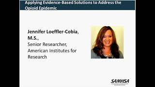 Impact of the Opioid Epidemic on Youth in Rural Communities-How Schools & Communities are responding