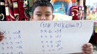 Cara mudah perkalian 9 - matematika ...