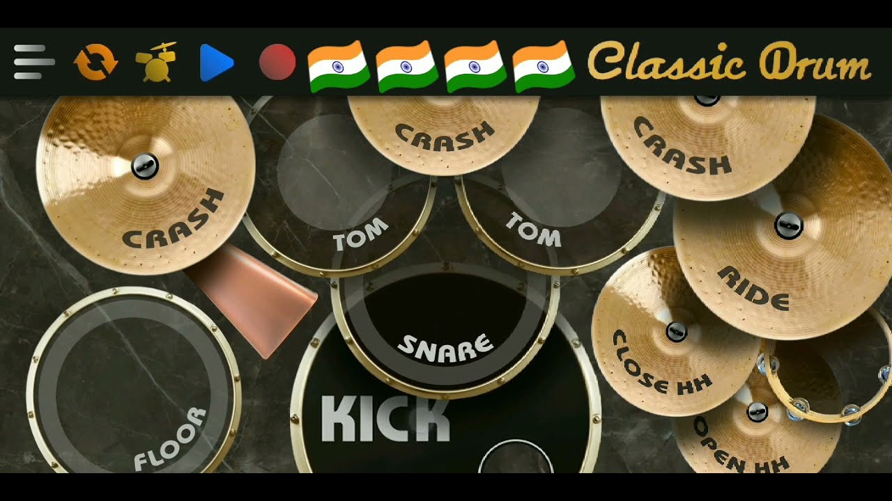 Sare Jahan Se Accha Hindustan Hamara || classic drum || Mobile drum