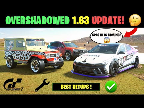 The Update NOBODY is Talking About - Spec 2.5?! - GT7 1.63 Update Best Setups