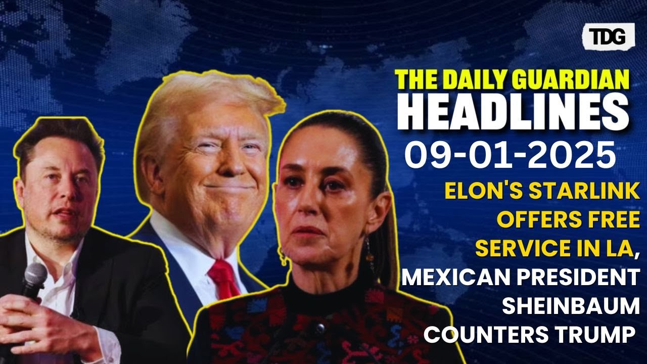 World Watch: Elon's Starlink Offers Free Service Amid Destructive LA Wildfires | TDG Headines