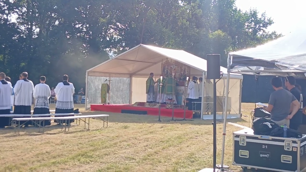 V Peregrinación Nuestra Señora de la Cristiandad España 2025. Misa del 2° día