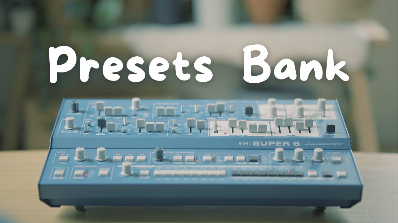 Udo Super 6 Presets Bank [Audioreakt]