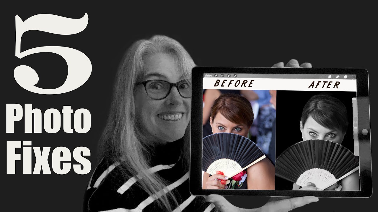 5 Pro Tips for Fixing Photos in Procreate - YouTube