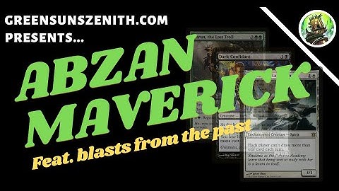 Legacy Abzan Maverick | Flashing back to Thrun & Bob! | GreenSunsZenith.com