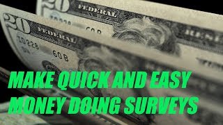 Make money fast and easy doing online surveys! (testing "survey
junkie")