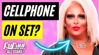 Detox Exposes Roxxxy Andrews’ Secret Phone On Set? -  Roscoe's Recap Drag Race All Stars 9