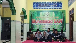 Maulid Nabi Muhammad SAW Jamaah Masjid Khirul Huda