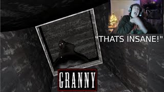 FACING OFF AGAISNT GRANNY 1v1 (DAY 1 OF EXTREME HARD MODE)